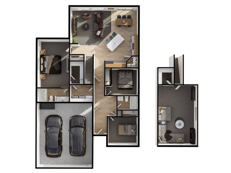 Greyloch with Bonus Floorplan